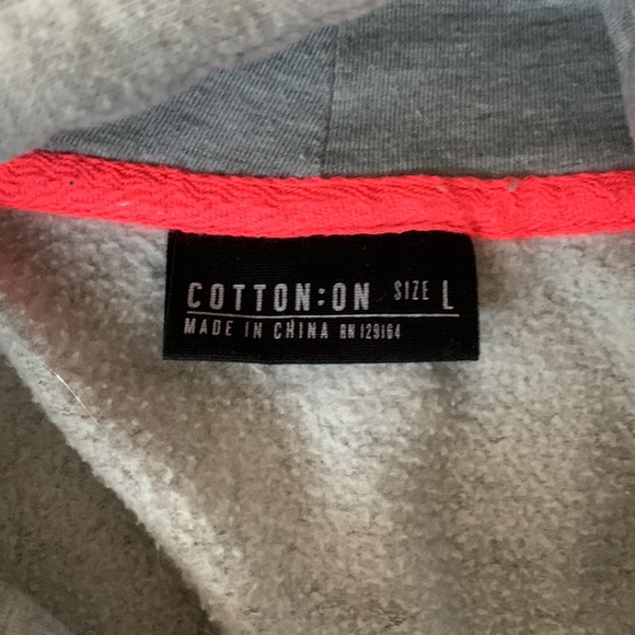 Cotton:On Gray and Pink Sweatshirt NY design - Picture 3 of 3
